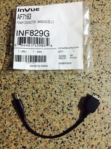 Invue Retail Cellular Security Alarm Power Connector Samsung Cell3 Af7163 INF82G