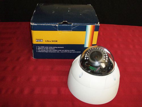 Pixim Seawolf Dome Camera 2.-11mm 1:1.2 Lens 690 HTVL - 30 IR LEDs