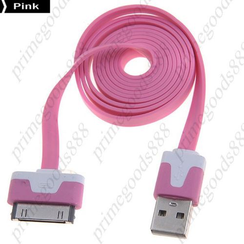 1m usb connector to dock charger data cable charging 3 free shipping pink for sale