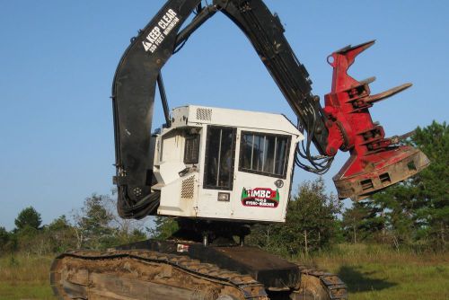 Timbco Feller Buncher 445D with Quadco Intermittant Head