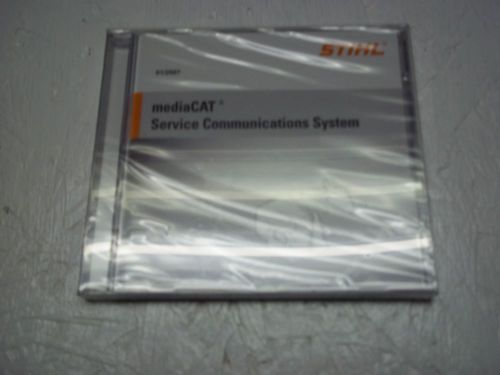 1 NIP DVD STIHL MEDIA CAT SERVICE COMMUNICATION SYSTEM