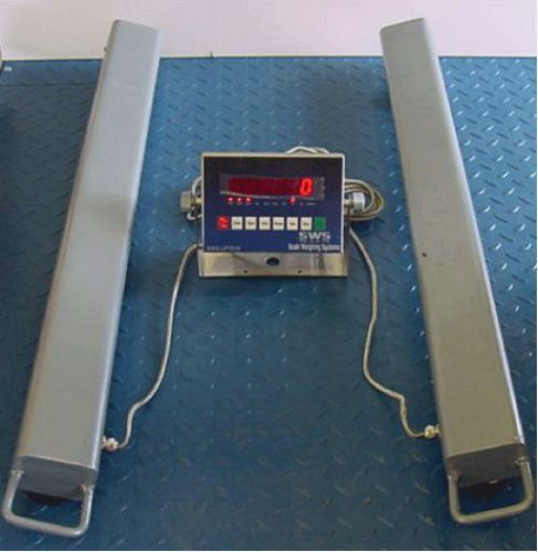 Load bar scale 5,000 lb live stock scale squeeze under animal chute weigh bars for sale