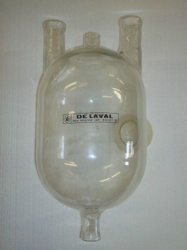 DELAVAL Milk Receiver Glass Jar
