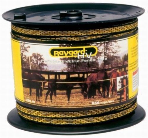 Parker mccrory mfg company 129 1/2 in. 656 ft. havy duty electric fence tape for sale