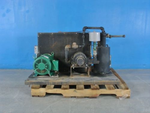 15 hp screw air compressor cleaver brooks aqua chem 230/460v for sale