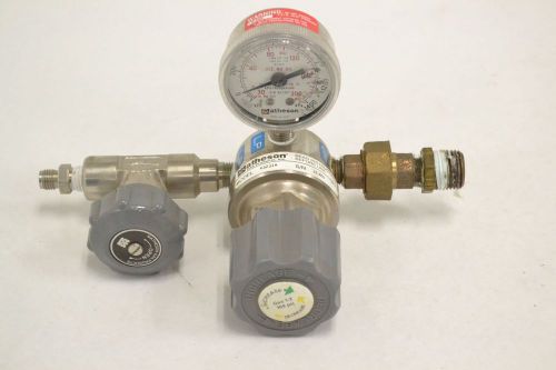 Matheson 3231 pressure compressed gas 1/4 in 100psi pneumatic regulator b305993 for sale