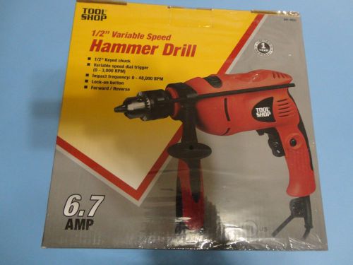 Tool Shop - Hammer Drill 1/2&#034; 6.7AMP