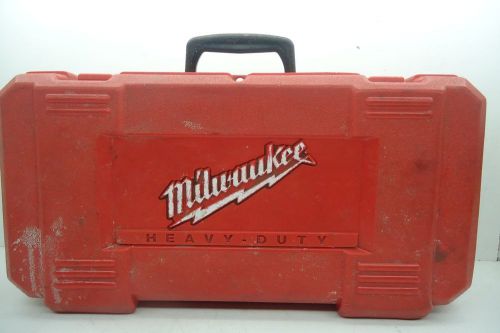 POWER TOOLS CASE ONLY RIGHT ANGLE DRILL MILWAUKEE 3107-6 1/2&#034; 21x12X6 ANGLEDRILL