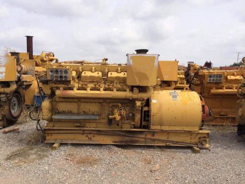 Caterpillar d398 generator set - 800 kw - 347/600v - 970 hp - 1200 rpm for sale