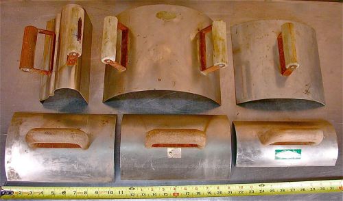 CEMENT WALL CAPPING TROWEL TOOL SET OF 6 - HARRINGTON TOOLS 45A +UNMARKED