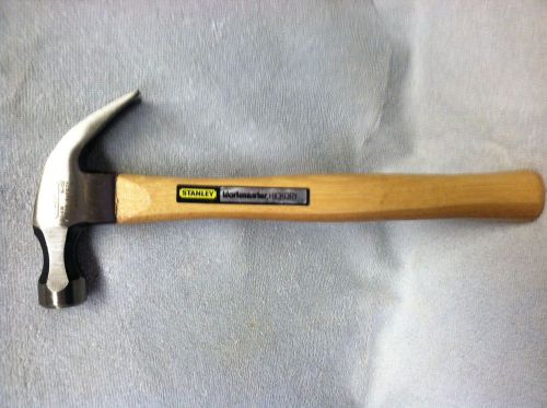 STANLEY #51 416 16oz claw rip NOS HAMMER hickory wood handle Made USA Workmaster