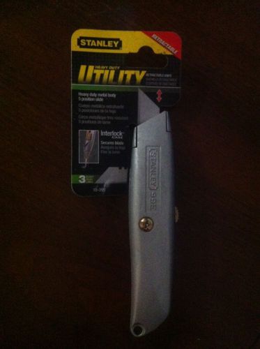 Stanley classic 99-e retractable heavy duty utility knife 10-099 new for sale
