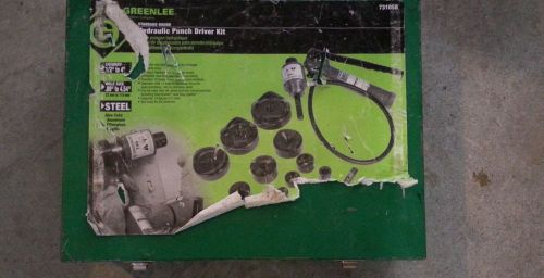 GREEN LEE HYDRAULIC KNOCK OUT SET 7310