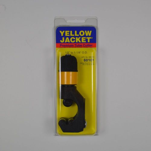 Yellow Jacket 60101 Premium Small Tube Cutter 1/8&#034; to 1-1/8&#034; O.D. - NEW!