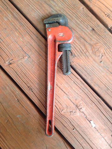 Ridgid 14&#034; heavy duty pipe wrench for sale