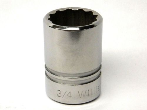 Williams 1/2&#034; drive 3/4&#034; 12-point shallow socket st-1224 for sale