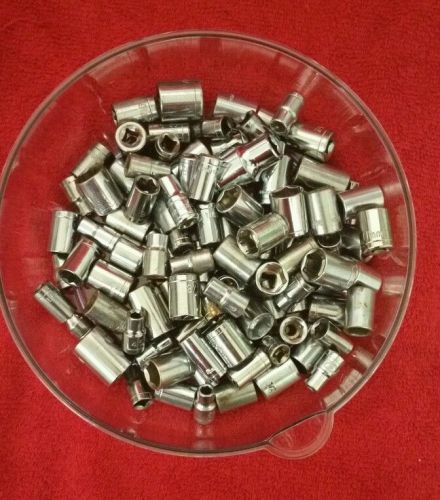 22lb  LOT OF ASST.SOCKETS  Various brands, sizes&amp;Shapes  USED wholesale