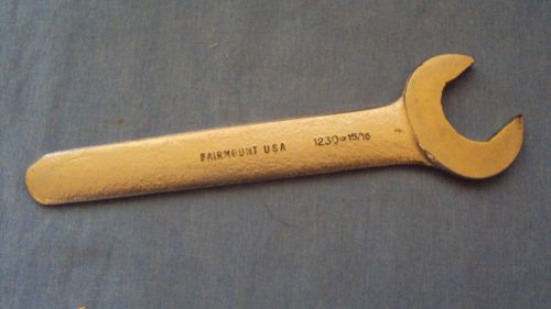Fairmount usa wrench  15/16&#034; # 1230  offset thin tool machinist, aircraft, lathe for sale