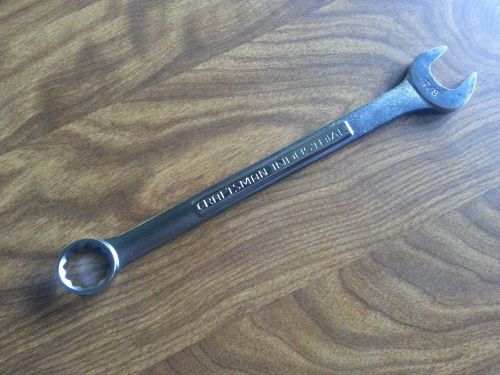 Craftsman industrial part # 23441, 12 pt, combination wrench 7/8&#034;, 11-1/2&#034; oal for sale