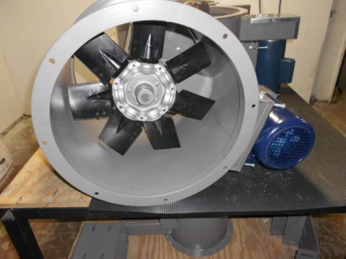 18&#034; DIA TUBE AXIAL EXHAUST FAN FOR PAINT SPRAY BOOTH