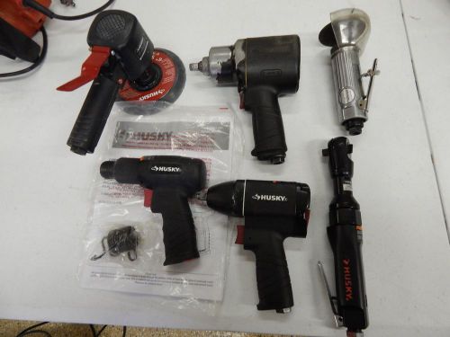 Husky air tools and 1 central for sale