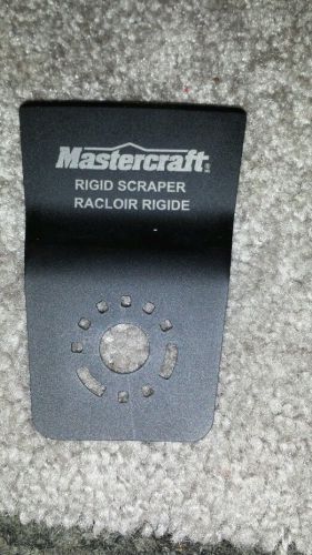 (5) Oscillating tool attachments blade scraper master craft 5 pieces