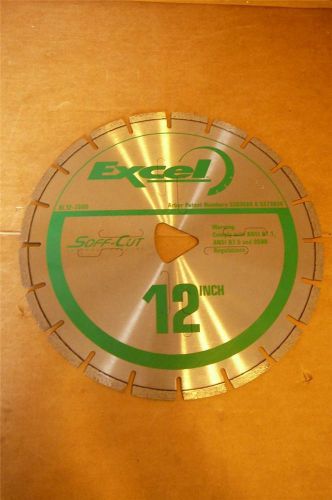 NEW HUSQVARNA GREEN XL12-2000 DIAMOND BLADE 12&#034;