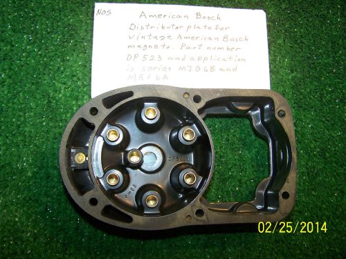 AMERICAN BOSCH DISTRIBUTOR PLATE FOR VINTAGE AMERICAN BOSCH PAGNETO DP523