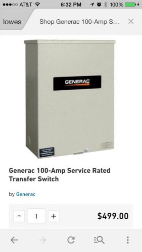 generac transfer switch