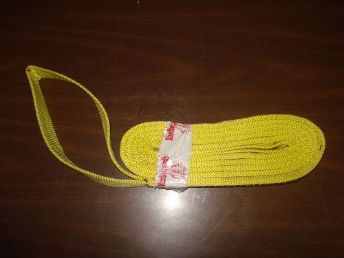 Shipyard supply nylon strap choker/sling. 2 inch wide 12 feet long usa for sale