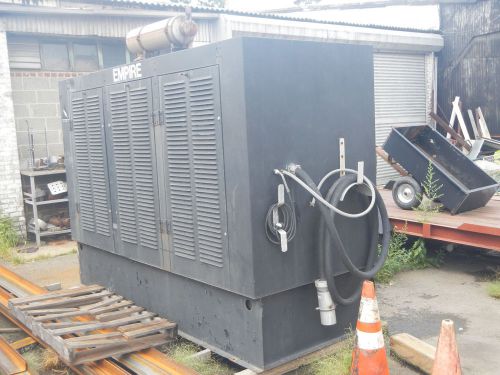 Generator 175kw  260.7 hrs.  stand-by,  with weather cabinet. 208.440v diesel for sale