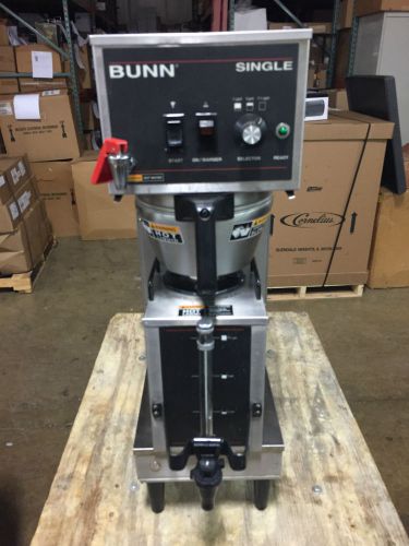 Bunn single automatic coffee brewer maker w/ hot water dispenser &amp; shuttle for sale