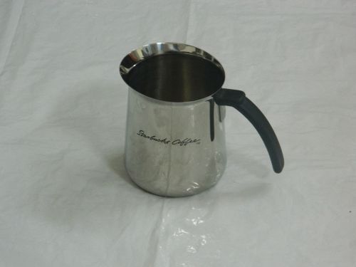 Starbucks Stainless Steel Espresso Coffee Milk Frothing Pitcher Cappuccino 3 Cup