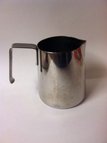 Stainless steel frothing pitcher  8 ounces for sale
