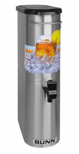 Bunn TDO-N-3.5 3.5 Gallon Narrow Iced Tea Dispenser with Lift Handle