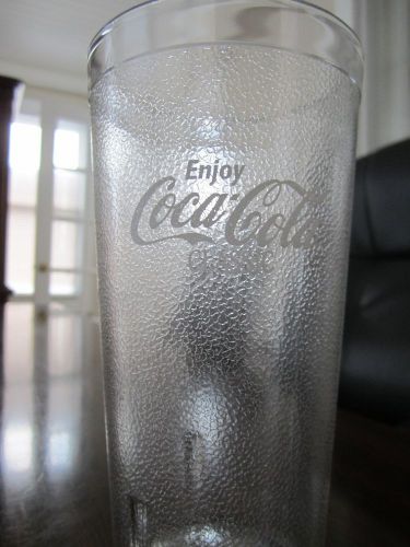 Coca-Cola 20oz. CLEAR Tumbler BRAND NEW