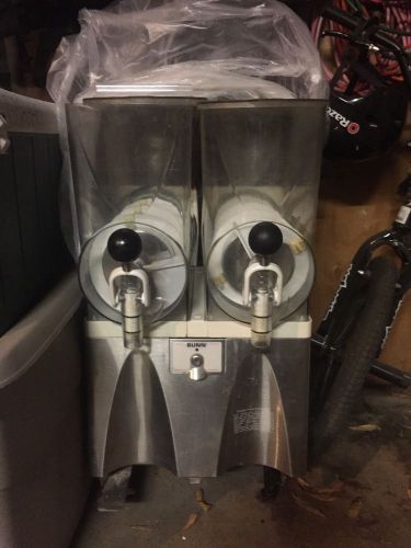Bunn slushie machine frozen drink granita ice dual hopper dispenser cds-2 for sale