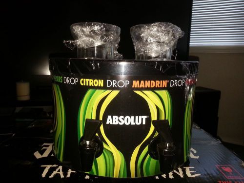 Absolut vodka shot chiller machine for man cave or home bar