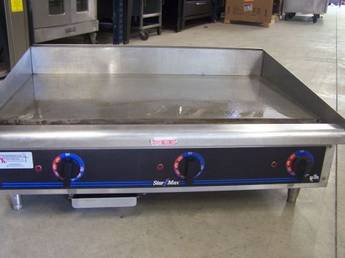 STAR MAX FLAT TOP GRILL\ COUNTERTOP \FOOD\ ELECTRIC