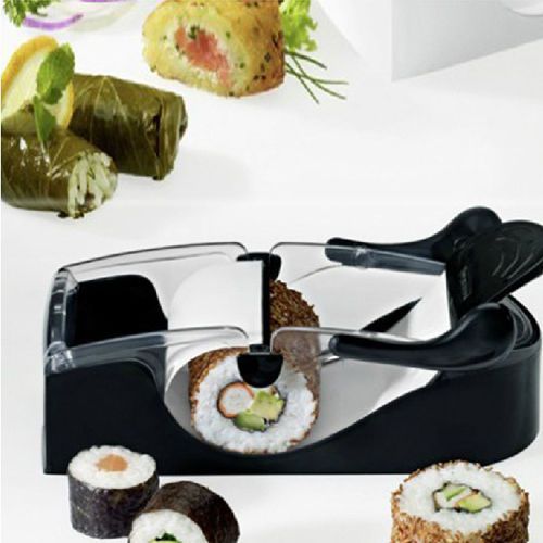 Hot Sale Roll Sushi Maker Roller Machine DIY Easy Kitchen Magic Gadget And Mold