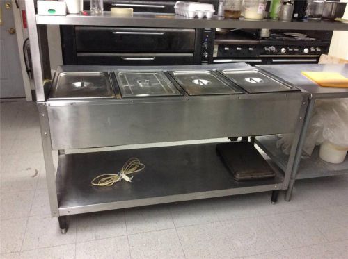 Vollrath 38004 Serve-Well 4 Well Electric Steam Table - Excellent Condition