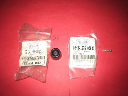 Hobart toaster foot &amp; screw #341782-2/34157-1 for sale