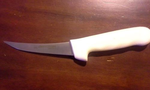 5-Inch Curved, Flexible Boning Knife. Sani-Safe by Dexter Russell. S131F-5