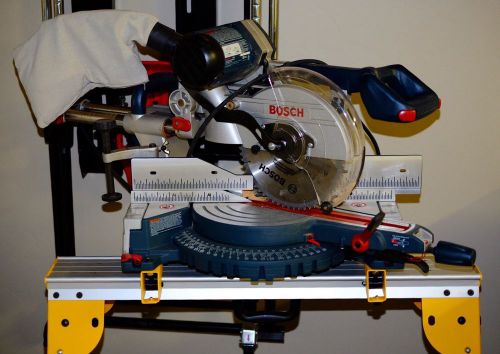 Bosch 4310, 10&#034; Dual-Bevel Slide Miter Saw With Upfront Controls
