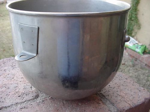 Hobart Mixer Bowl 5 Quart Qt USED Stainless Steel