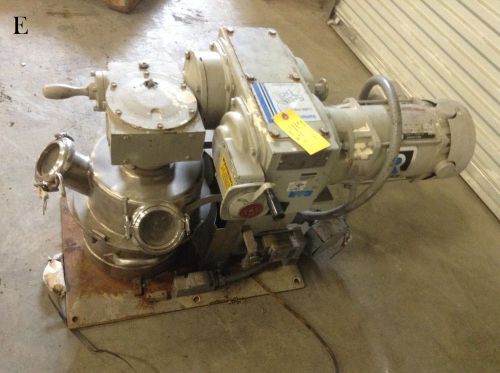Ross 1 hp plow mixer w/ stainless steel mixing bowl &amp; hazardous location motor for sale