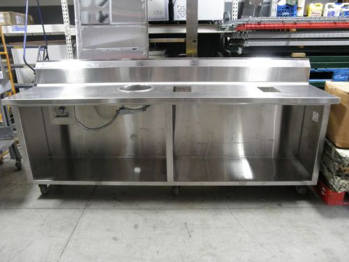 S.S. Table/Cabinet,96&#034;W x 24&#034;D.......