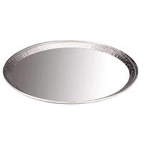 Handi-foil® aluminum embossed tray, round, 12 in for sale