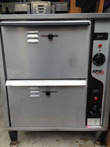 Apw wyott 2 drawer warming cabinet  hddsi-2 xpert for sale