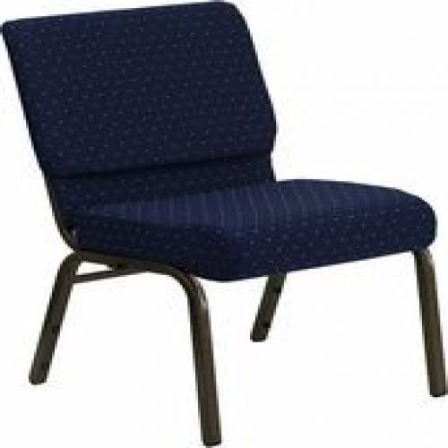 Flash Furniture FD-CH0221-4-GV-S0810-GG HERCULES Series 21&#039;&#039; Extra Wide Navy Blu